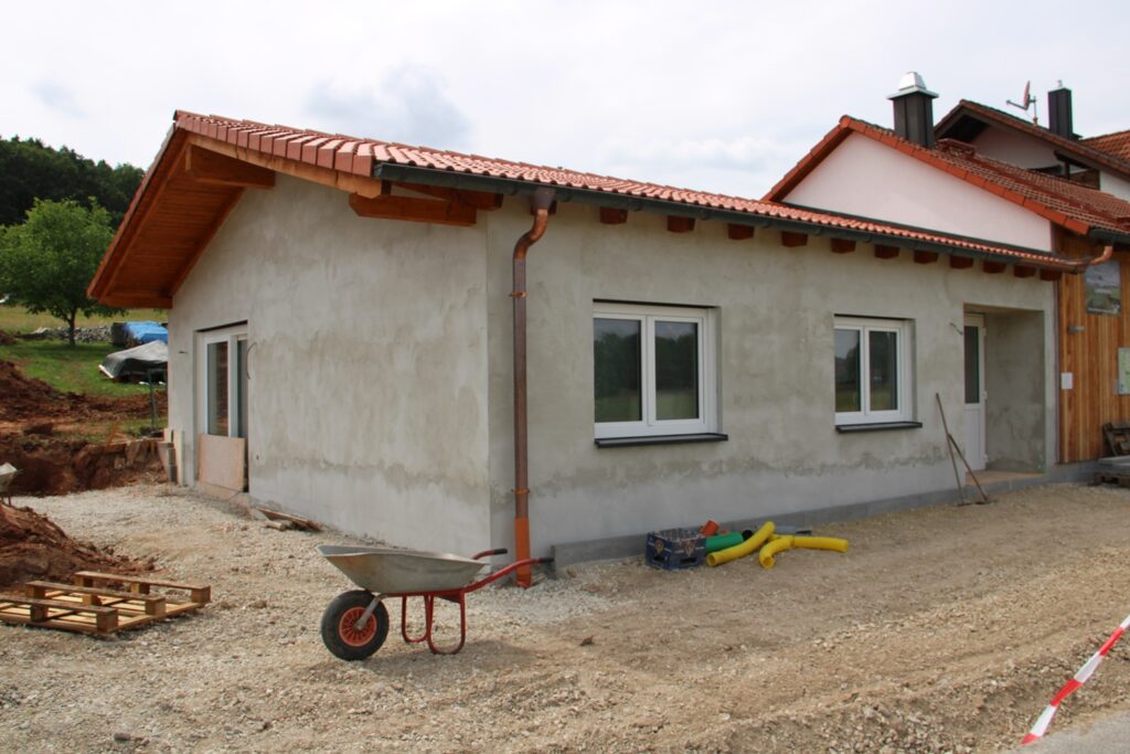 Ferienwohnung mit Aussenputz