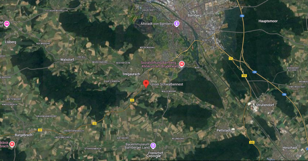 Google Maps Screenshot Mutzershof Unser Schwalbennest